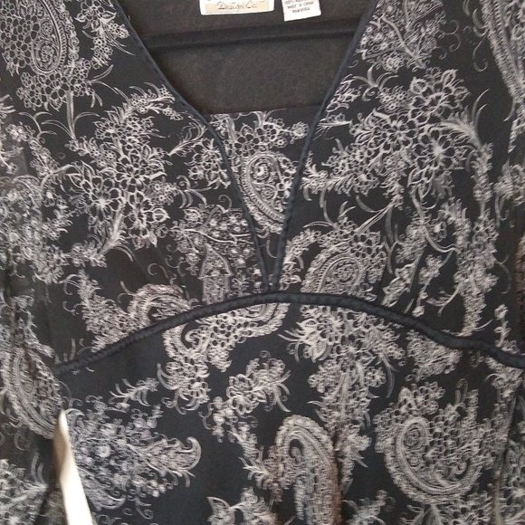 New York City Design Co. women's 100% silk blouse - Picture 2 of 7